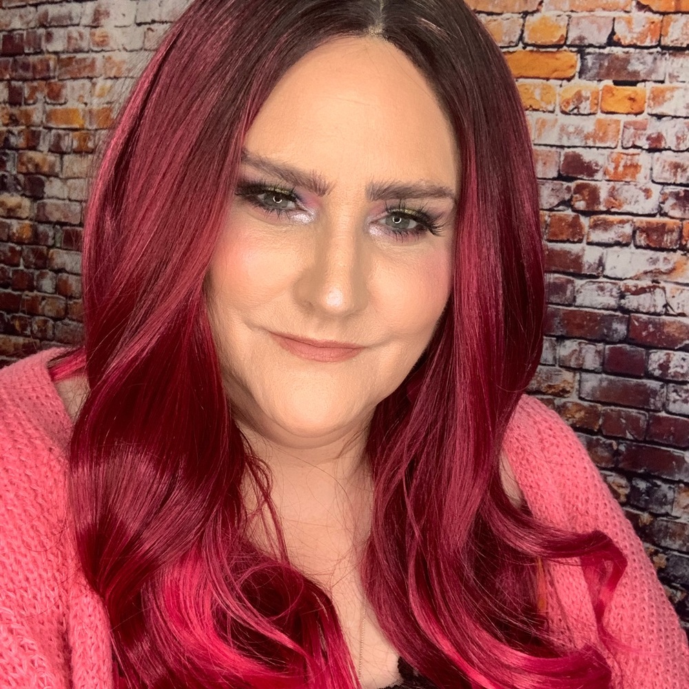 Pink Ombré Shein Lace Part Wig